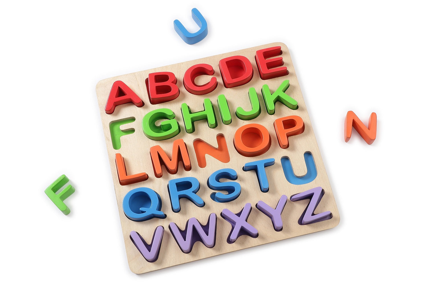 Wooden Alphabet Puzzle Toys for Kids