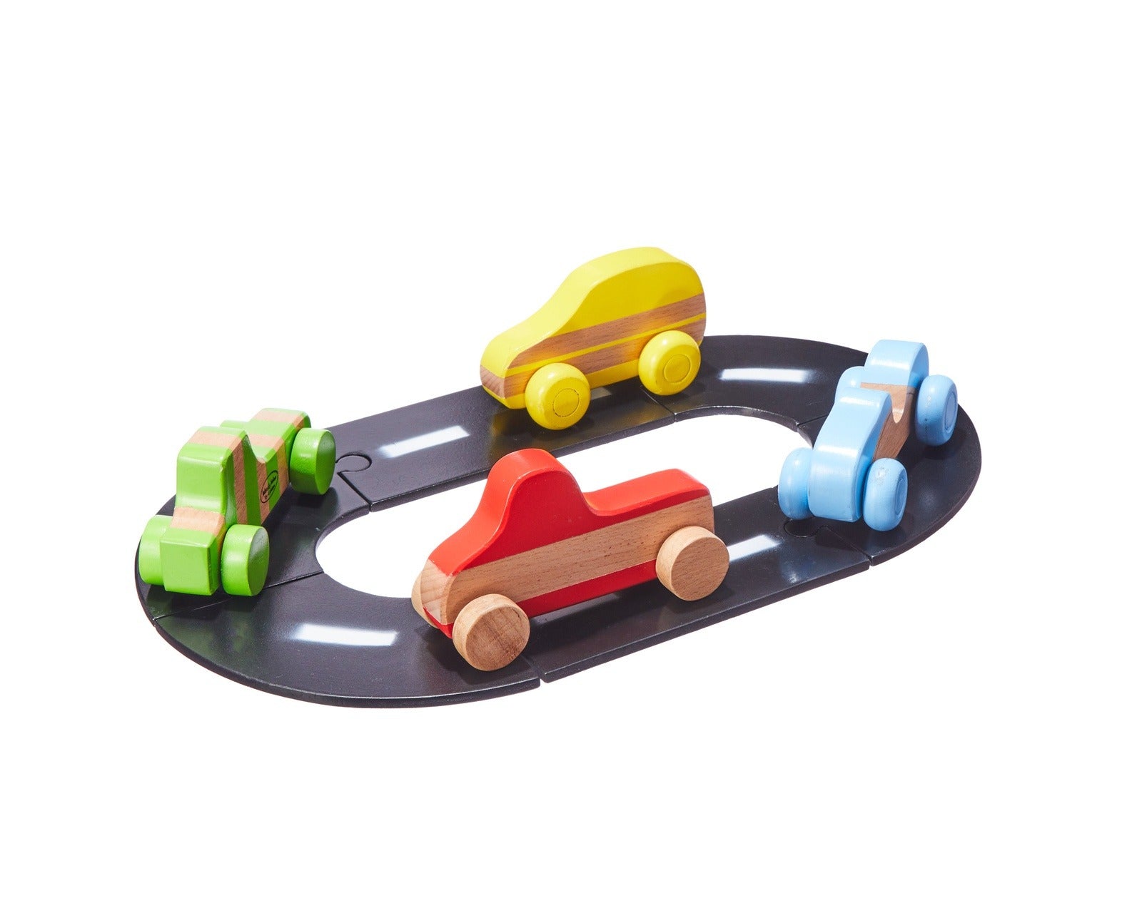 Wooden Cars -Racing Track